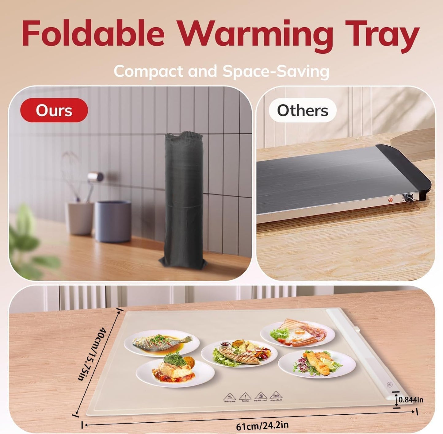 Electric Food Tray Warmer